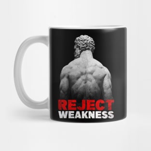 Back of Hercules - Reject Weakness Mug